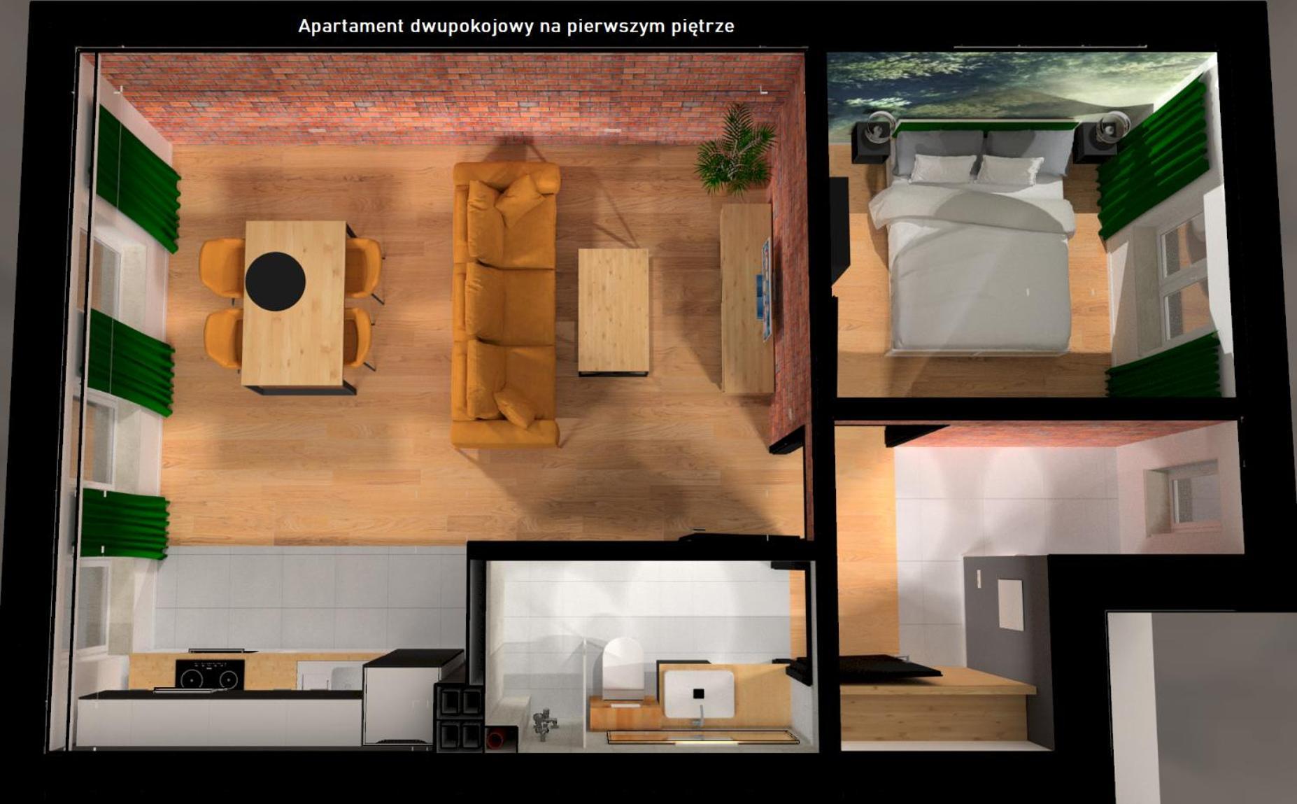פוק Apartamenty Caloroczne מראה חיצוני תמונה